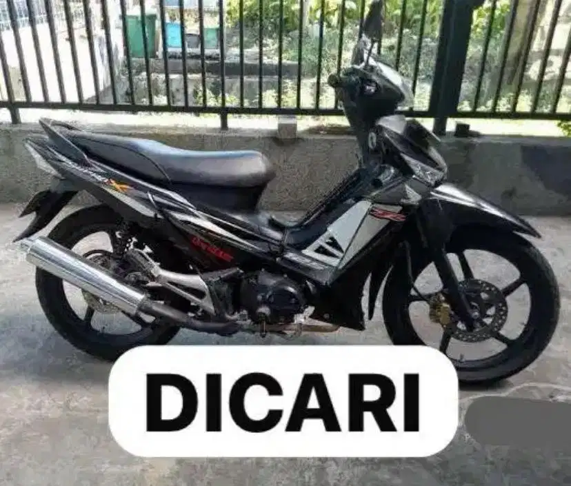 Di Cari Supra X 125 Double Disk DD Tahun 2013 Ke Bawah Supra X 2011