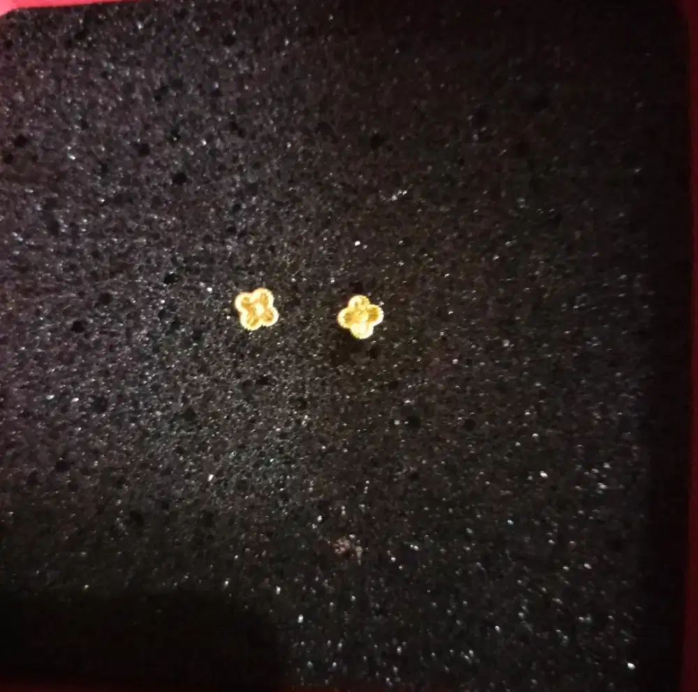 Anting Tusuk Emas Anak