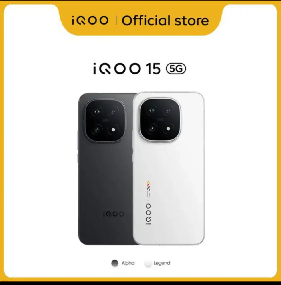 VIVO IQOO 15 ,1st SNAPDRAGON 8 ELITE GEN 5 NEW, BNIB, GARANSI RESMI