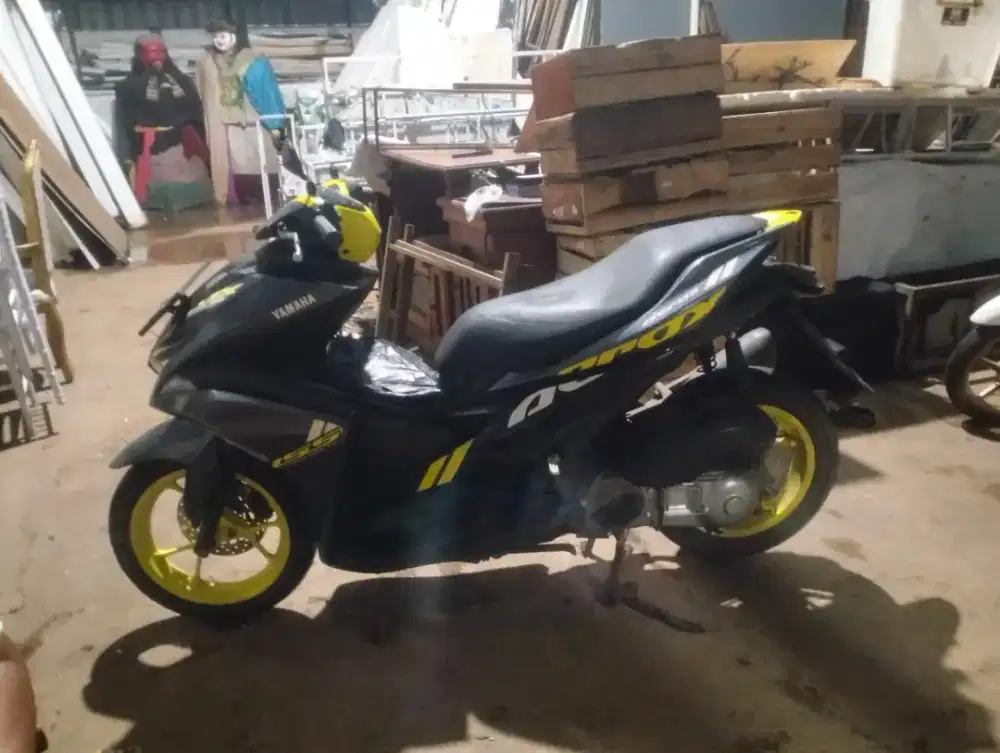 Jual BU aerox 2019 lengkap