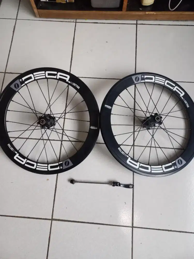 Wheelset deca 20 406 discbrake cattiva