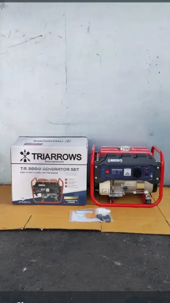 Genset 1000watt bensin murni