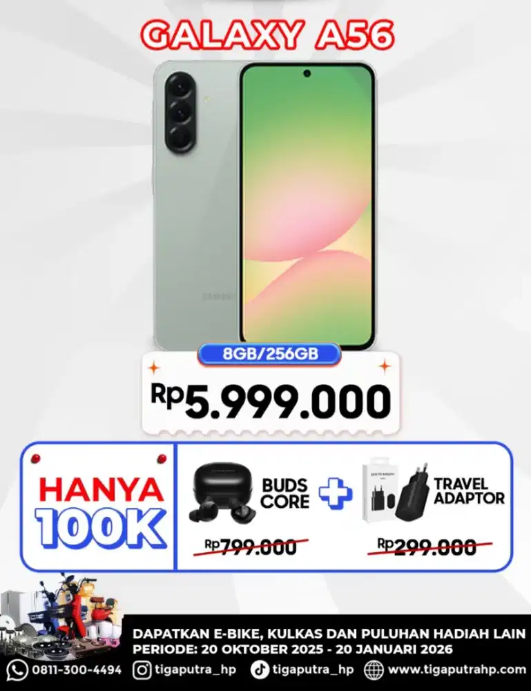 Samsung A56 Plus Tebus murah