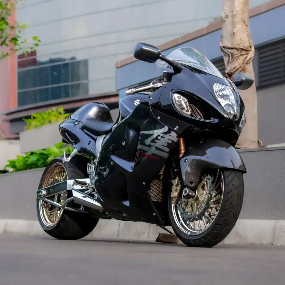 SUZUKI HAYABUSA 1300 2006 HITAM  FULLPAPER FULL MODIFIKASI