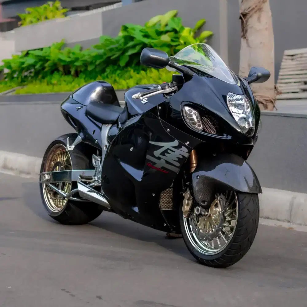 SUZUKI HAYABUSA 1300 2006 HITAM  FULLPAPER FULL MODIFIKASI