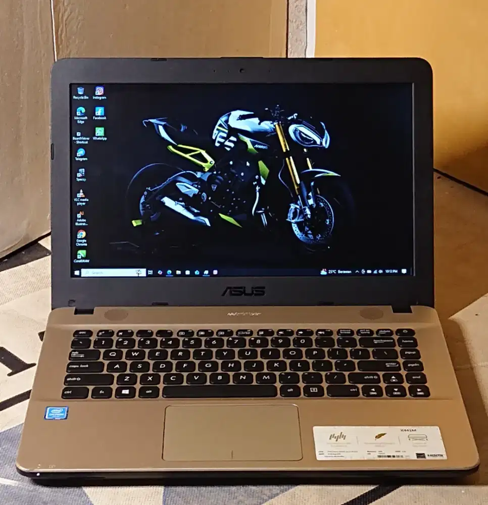 LAPTOP ASUS X441M/Processor Celeron N4020/UHD 600/DDR4 4Gb/SSD 128GB