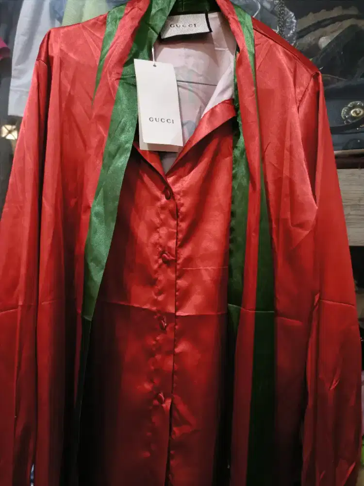 kemeja Gucci New Mewah Elegant