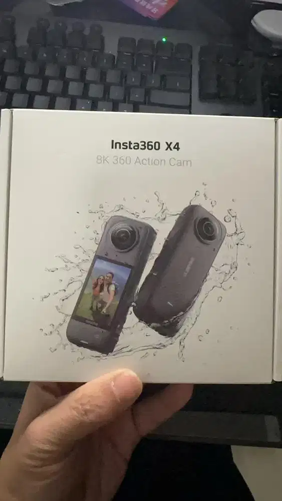Di jual insta360 X4 new segel , plus kelengkapannya