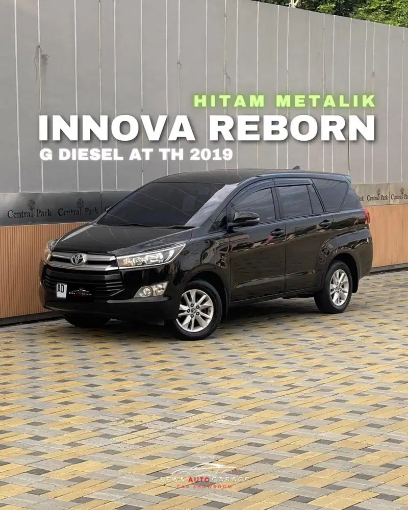 Innova Reborn G Diesel Matic 2019 Hitam Istimewa