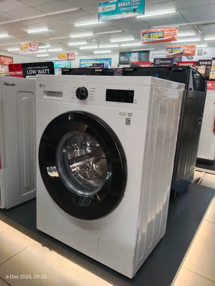 Mesin cuci LG Fornt Loading, Cicilan tanpa DP, Syarat Cukup KTP