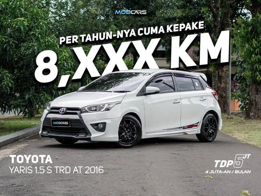 ANGSURAN 4 JUTAAN!! YARIS S TRD 1.5 AT 2016 MOBCARS MATIC