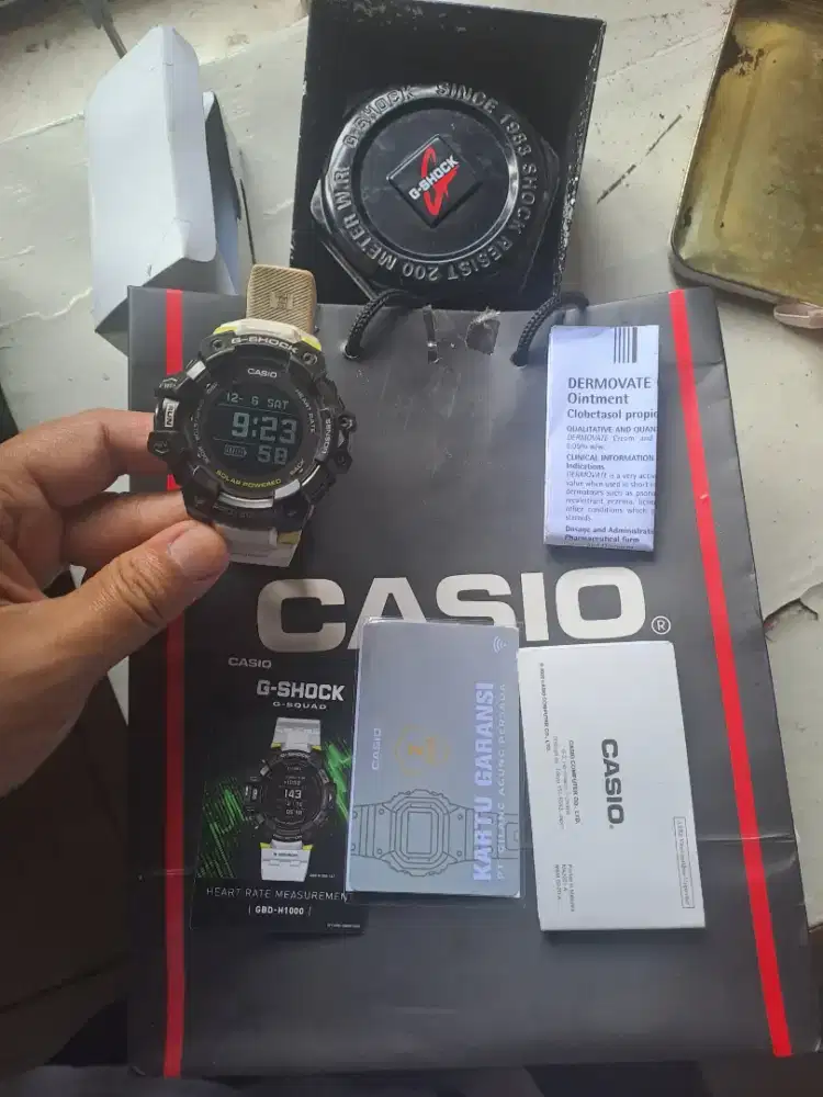 Casio G sock gbd h 1000