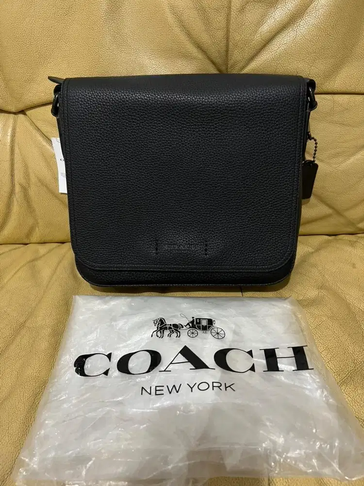 NEW COACH Original Gotham Messenger 27 Bag Ori Butik Branded Cowok ck