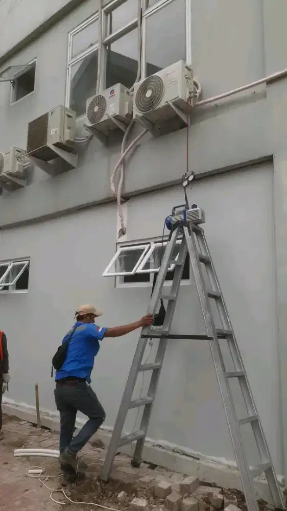 SERVICE AC KULKAS MESIN CUCI POMPA AIR BONGKAR PASANG AC