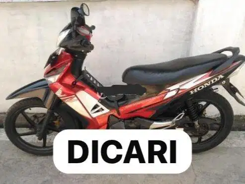 Di Cari Supra X 125 Double Disk DD Tahun 2007 Ke Atas Supra X 2009