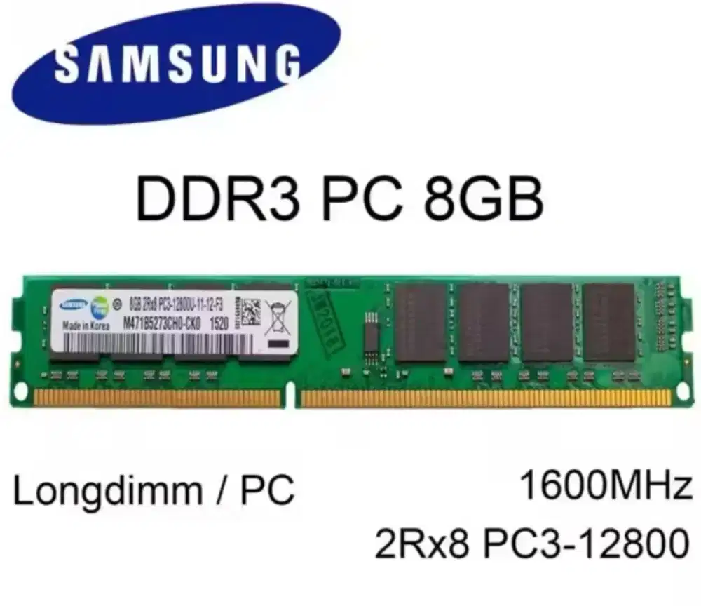 Ram PC Komputer DDR 8GB