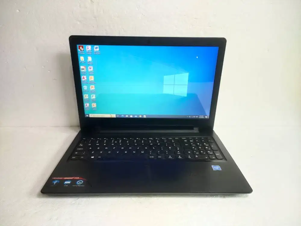 Lenovo Ideapad 110-15IBR N3060 Ram 4GB Hdd 500GB Layar Lebar [A1337]