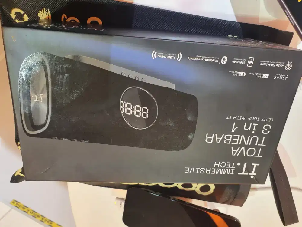 Speaker tova tunebar 3 in 1 garansi tam 1 tahun
