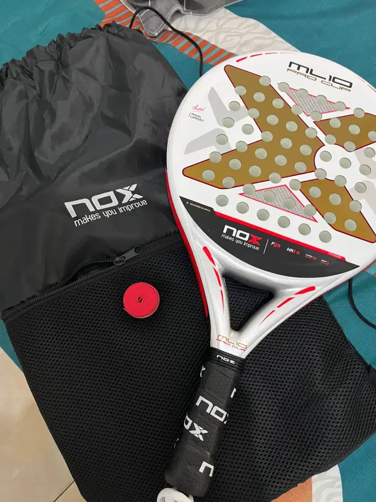 Jual Raket Padel NOX ML 10 PRO CUP COORP 2025 (bonus overgrip)