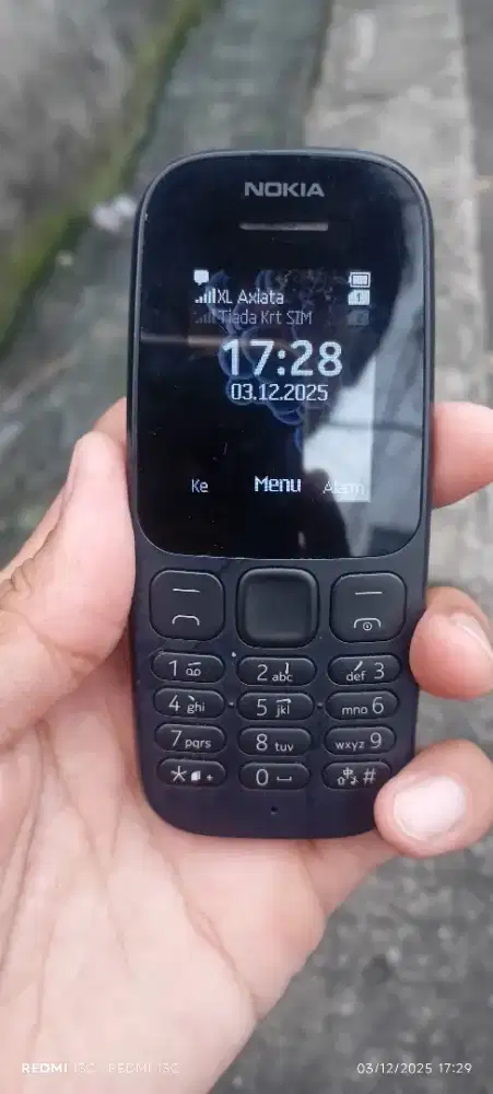 Jual Nokia 105 dual band normal fungsi sinyal all operator minat pm