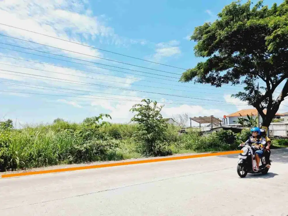 Tanah Komersil Luas 8.250m² Strategis di Delanggu