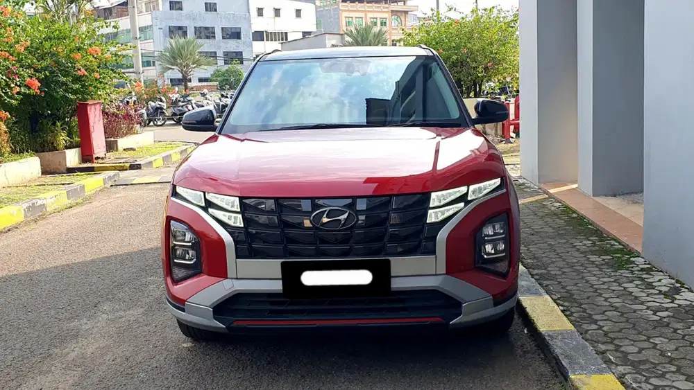 Km27rb hyundai creta prime 2023 merah sunroof pajak panjang