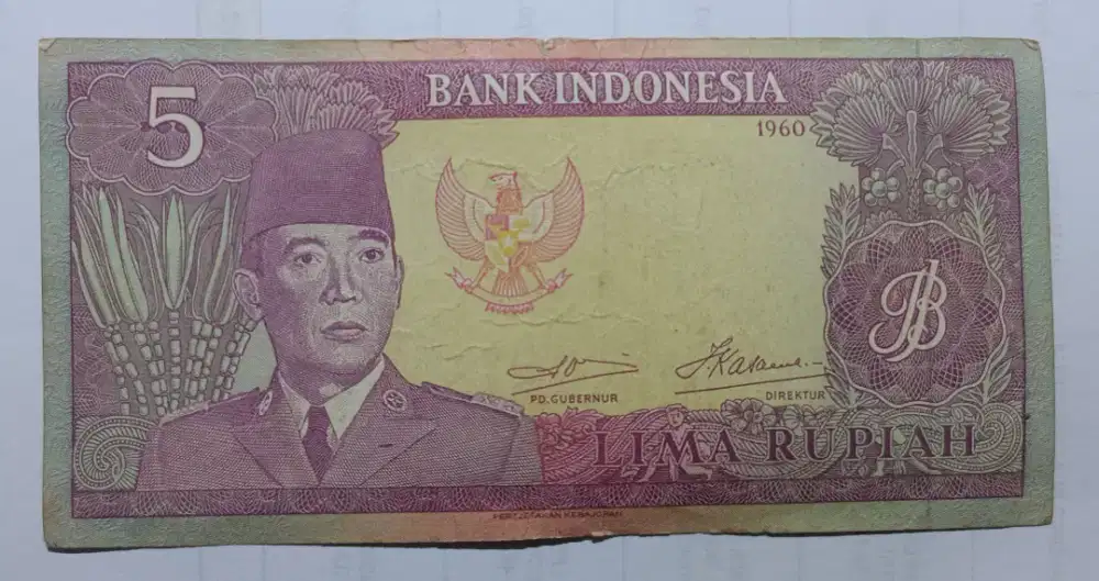 Jual uang kertas dan koin