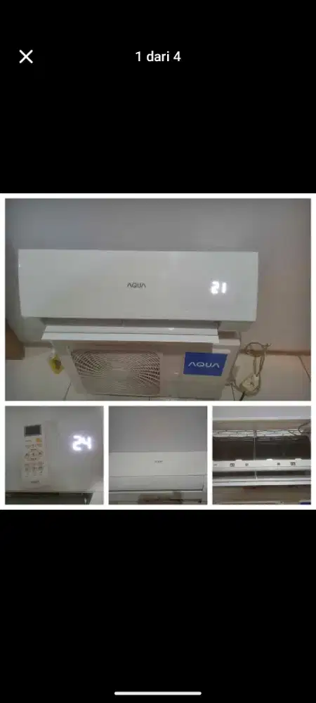 Ac aqua ½PK mulus gak minus