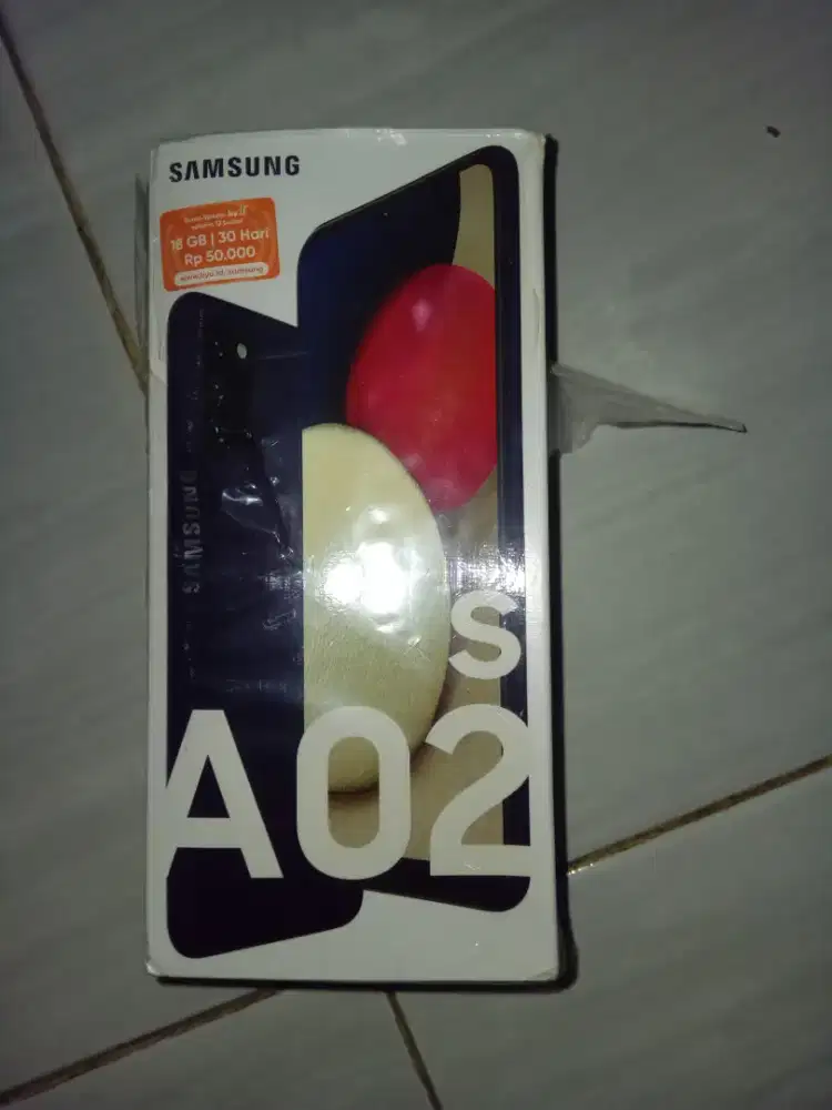 KOTAK HANDPHONE SAMSUNG GALAXY A02S ,BLUE