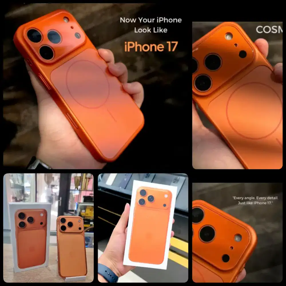 Iphone 17 Promax 256GB Cosmic Orange Colour Bisa Kredit Tanpa DP