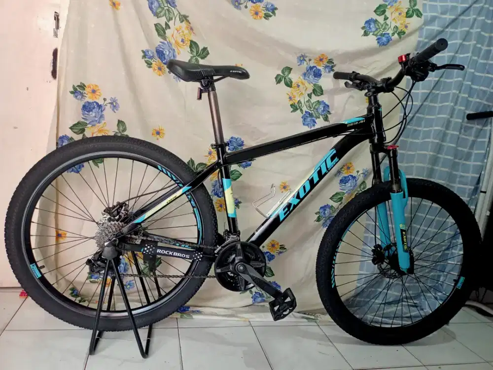 Sepeda MTB Alloy,27 Speed,Rem Hidrolik,Mulus,Normal,Siap gowes,Bonus.