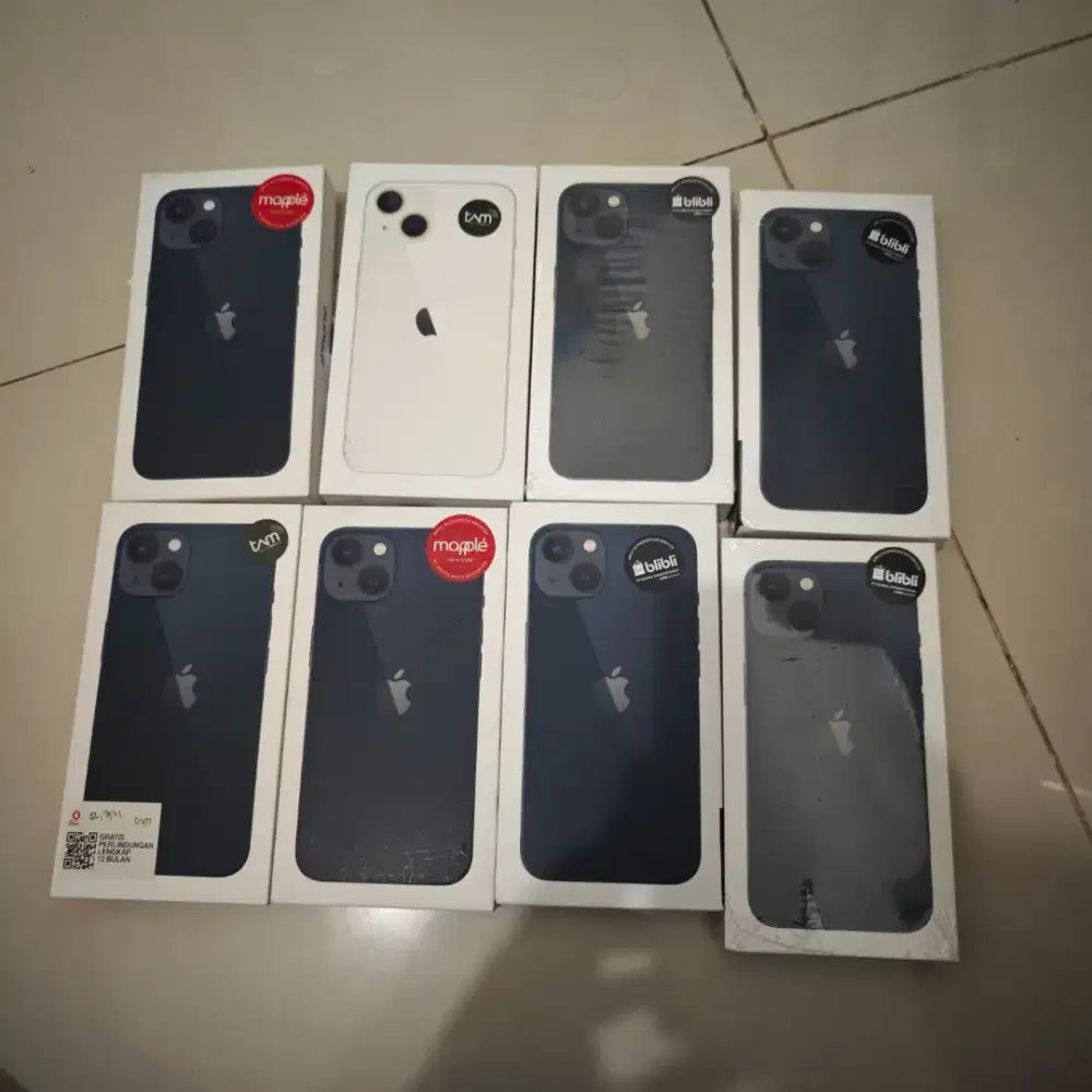IPHONE 13 128 GARANSI RESMI IBOX 1 TAHUN NO REPACK NEW SEGEL