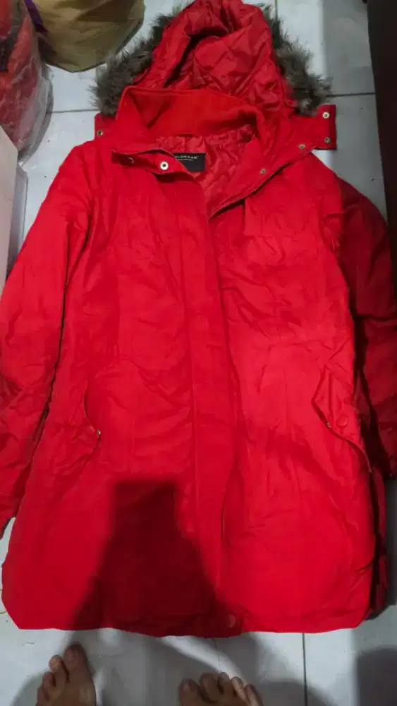 Jaket tebal merk coldwear size L