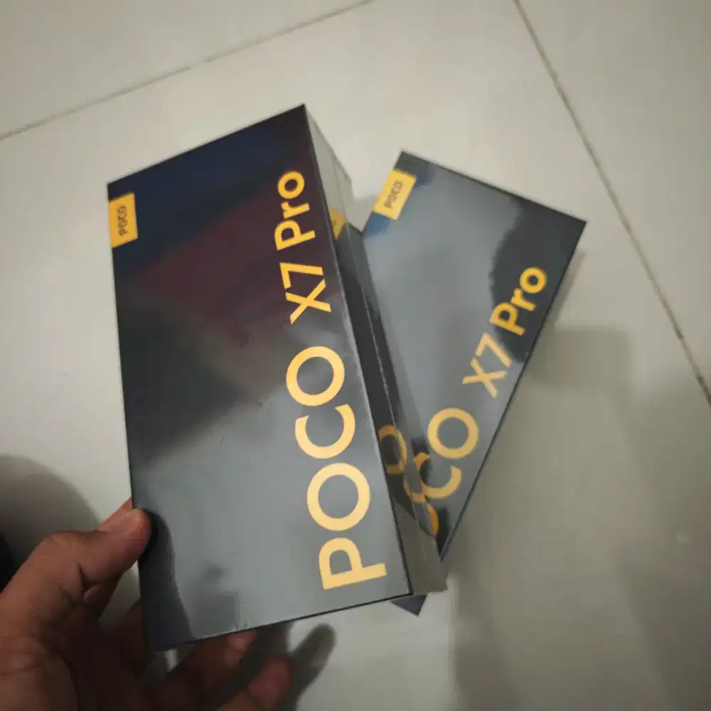 POCO X7 PRO 12/512 GARANSI RESMI XIAOMI 15 BULAN NO REPACK