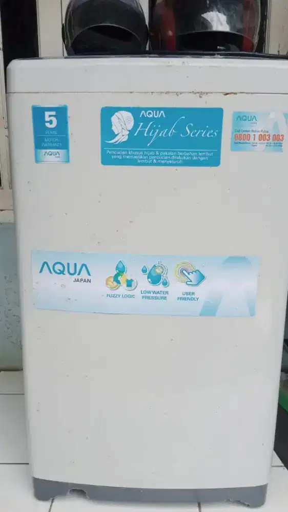 Mesin Cuci Merk Aqua