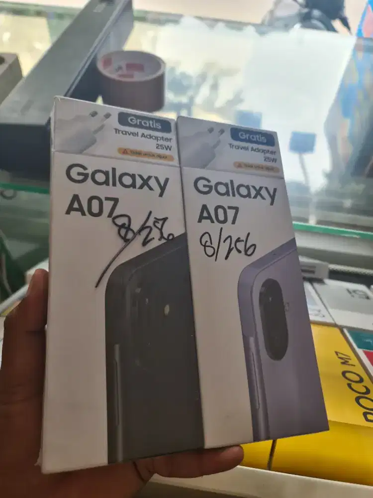 Samsung galaxy A07 ram8/256 garansi resmi 1 tahun