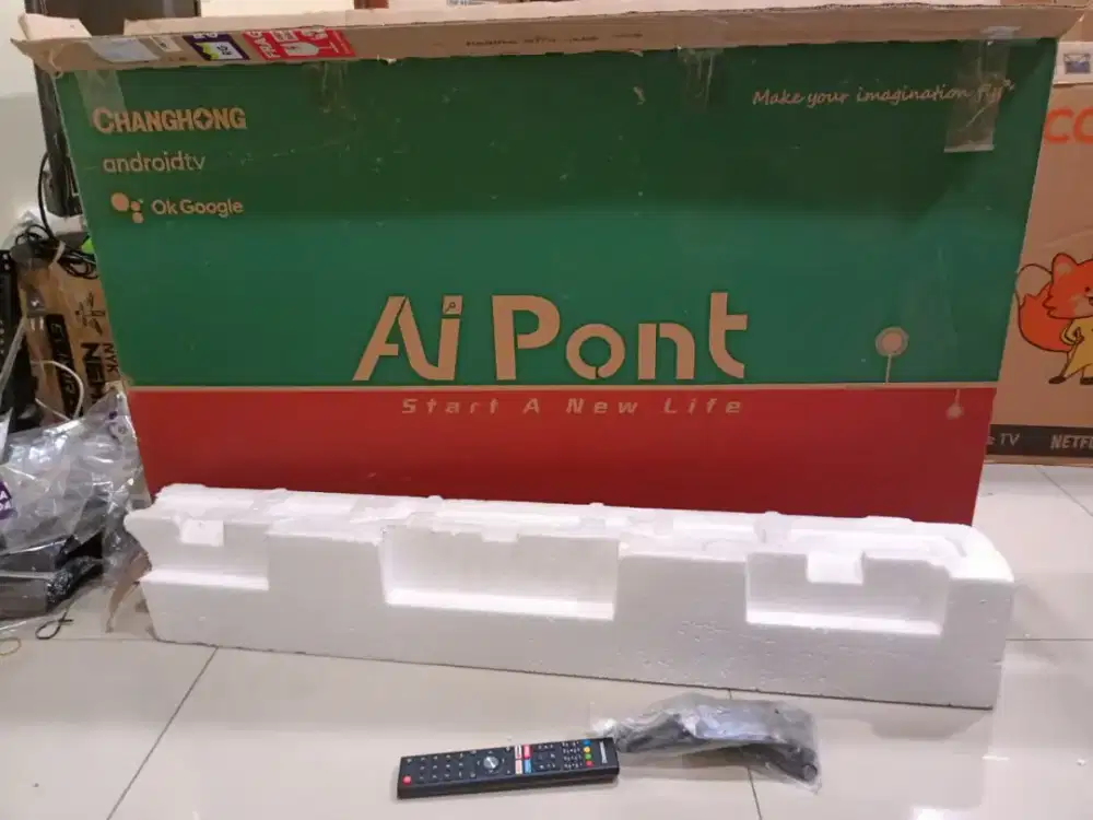 tv changhong android 43in