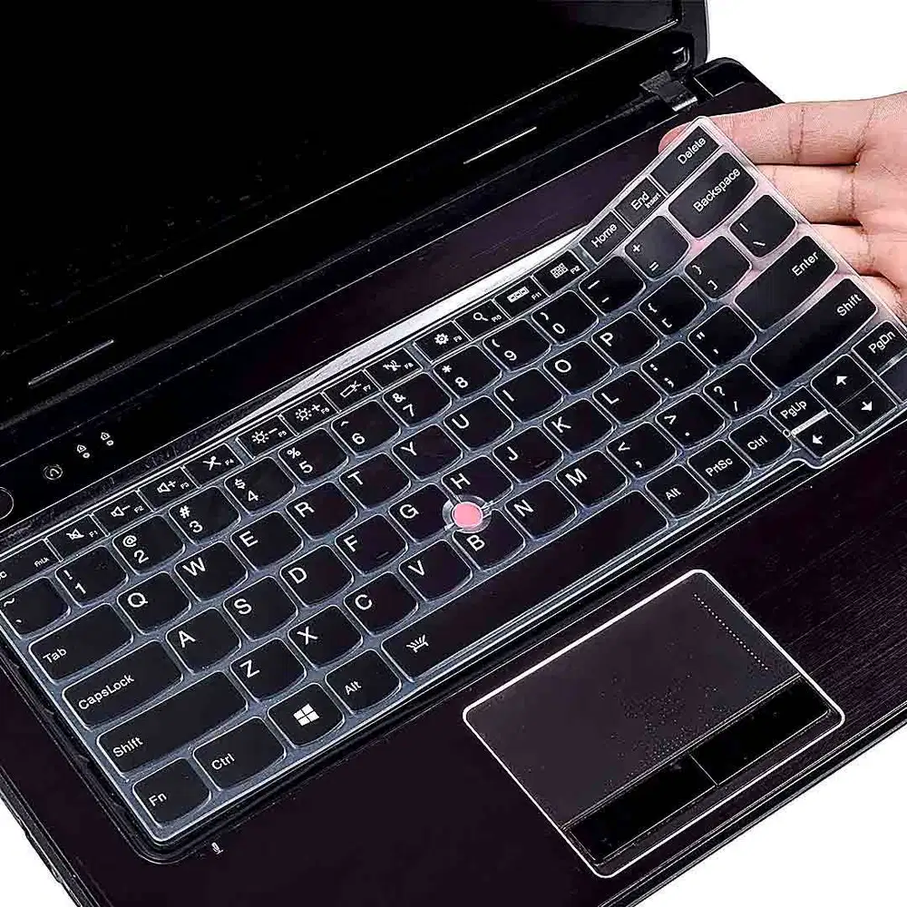 250924G Transparent Black Silicone Keyboard Protector Lenovo ThinkPad