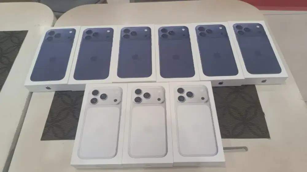 IPHONE 17 PRO 256 SILVER GARANSI IBOX