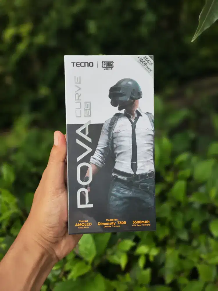 Pova Curve 5G 8/256 Baru Garansi 1th