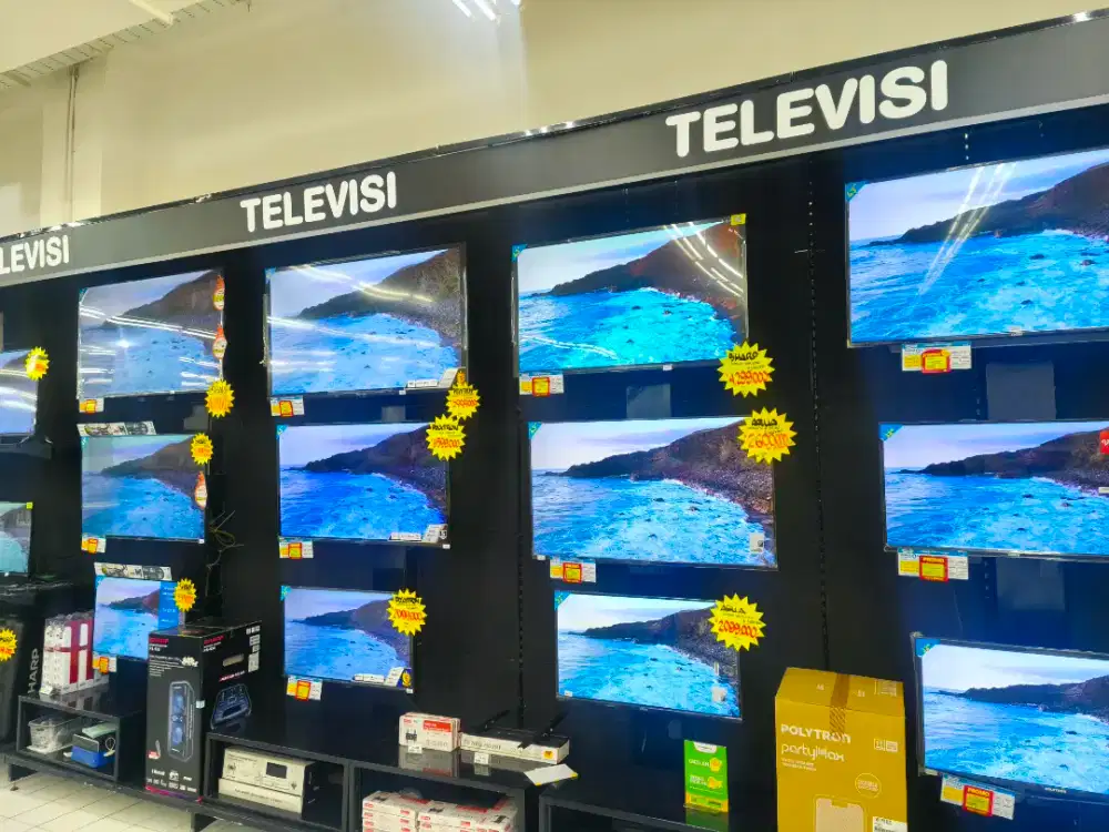 READY ALL BRAND TV,BISA DIKREDIT MULAI 100 RIBUAN,DP 0%