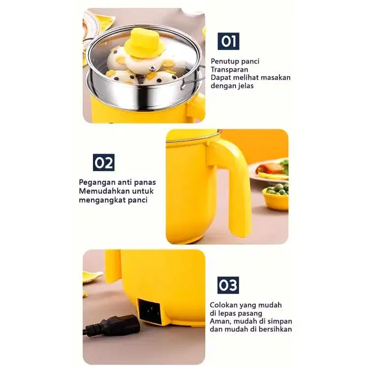 Ready stock panci listrik serbaguna