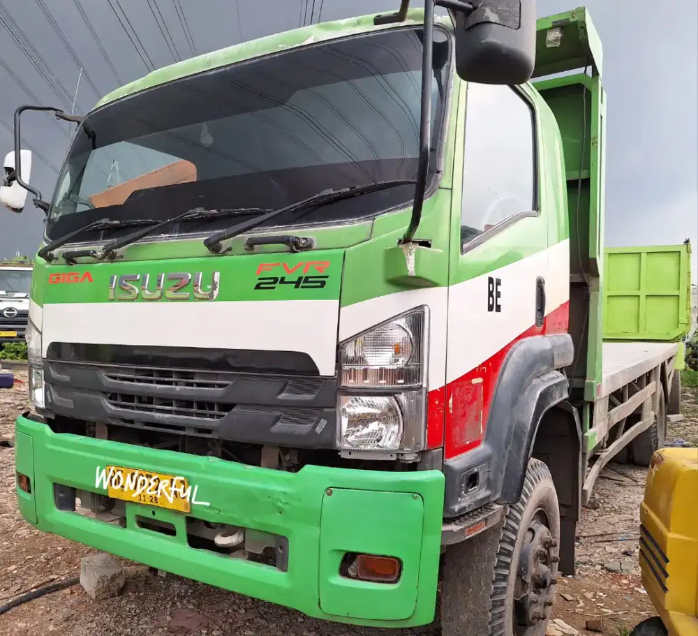 Isuzu GIGa FVR 245PS Bak Besi 7m Ors Turbo Bio Solar Rem Chamber Euro2