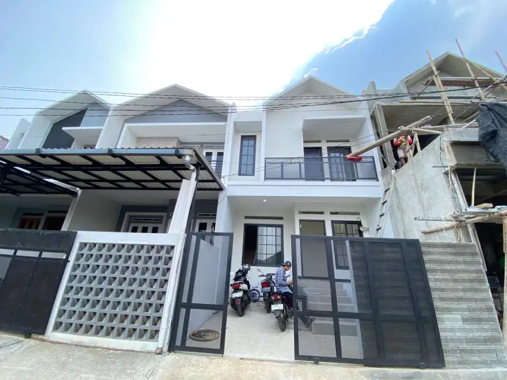 Rumah Mewah 2 Lantai Hanya 800 Jutaan 3 Menit dari Tol dan Halte Transjakarta Jatiasih