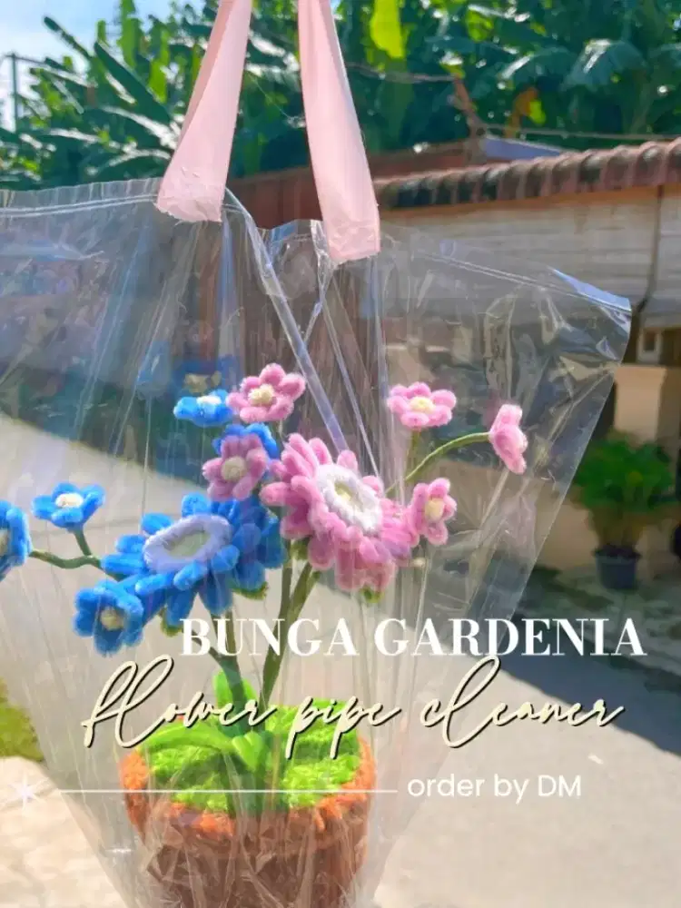 DIJUAL BUCKET BUNGA GARDENIA