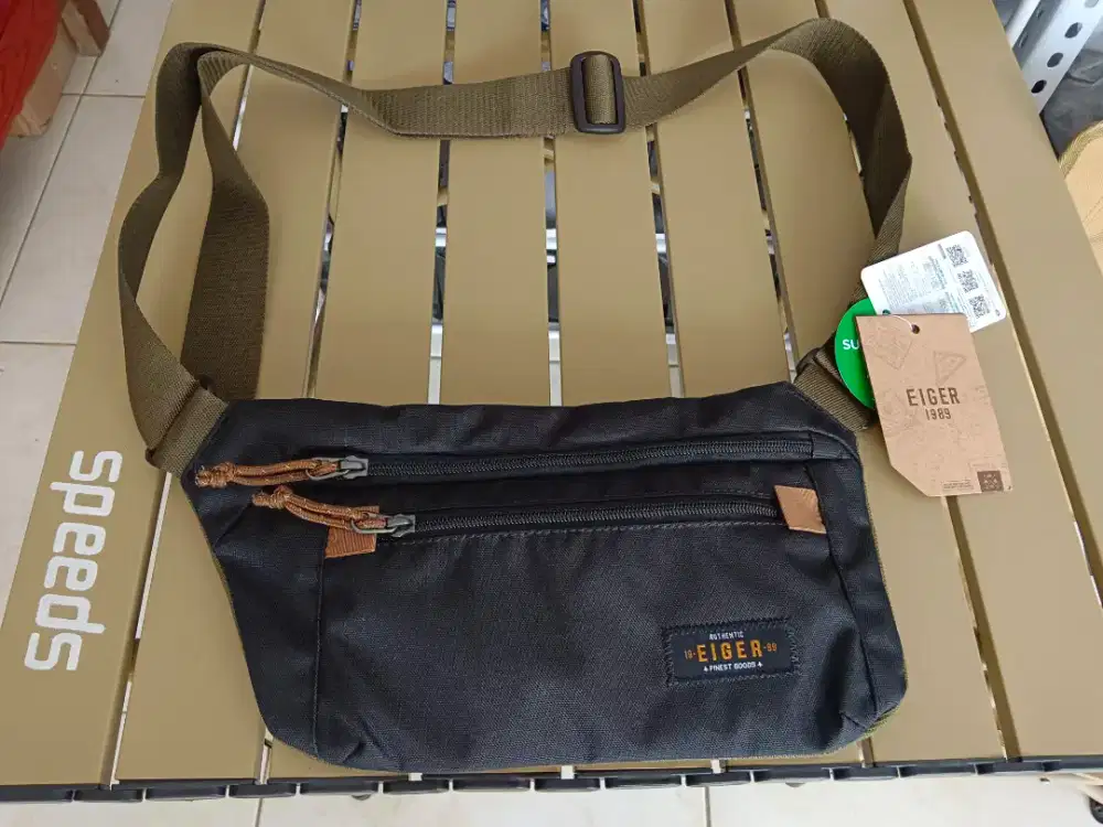 170rb BARU-Tas Selempang/Waistbag Merk EIGER DIJAMIN 100% ORIGINAL