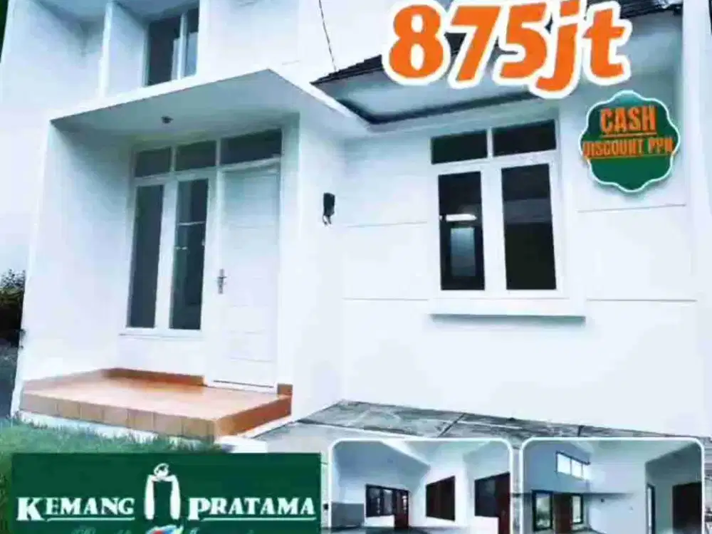 [FREE PPN 100%] RUMAH KEMANG PRATAMA LT 84 m2, Bekasi
