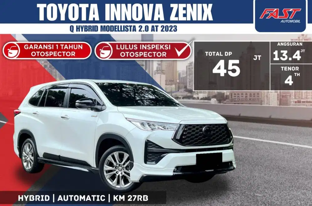 TOYOTA INNOVA ZENIX Q HYBRID 2023 AT 2.0 LOW KM.27RB & PJK PJG#F7ST