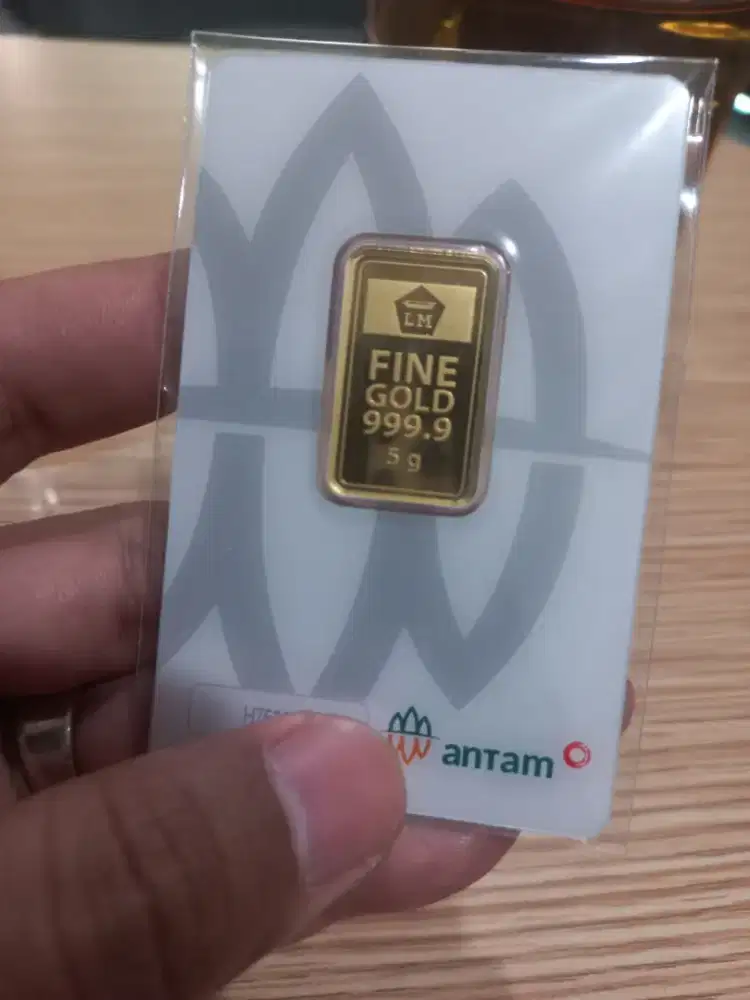 Antam 5gr tahun 2025 mulus