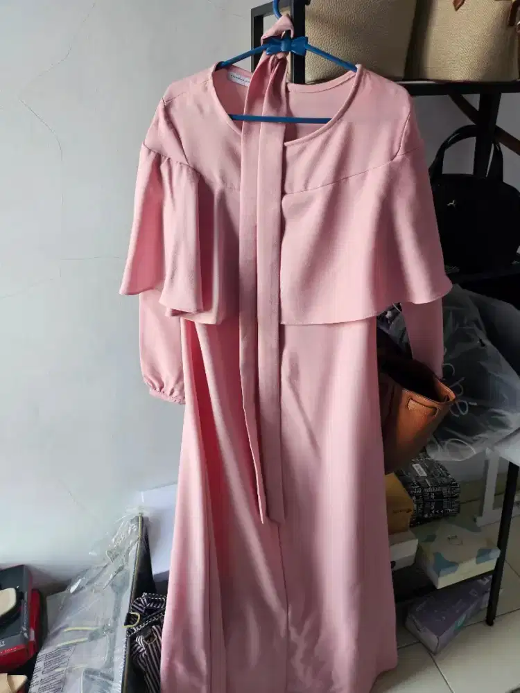 Long dress, gamis 100rb dapat 2, baju muslim wanita